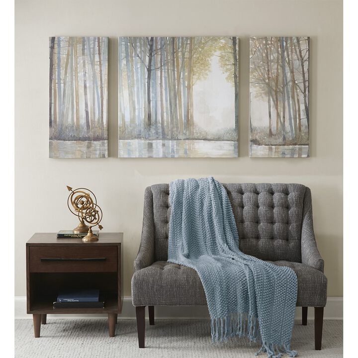 Gracie Mills Roman 3-Piece Triptych Canvas Wall Art Set