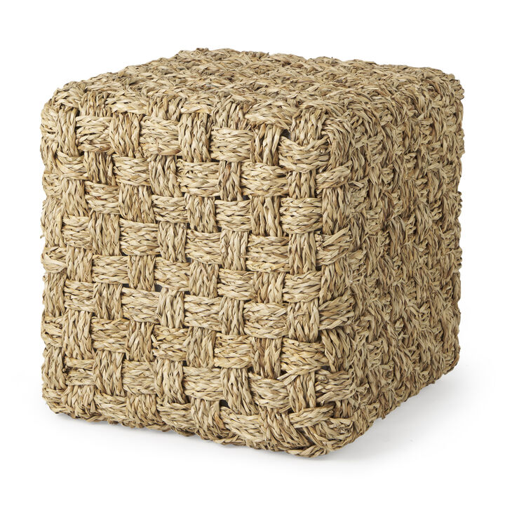 Adele Brown Pouf