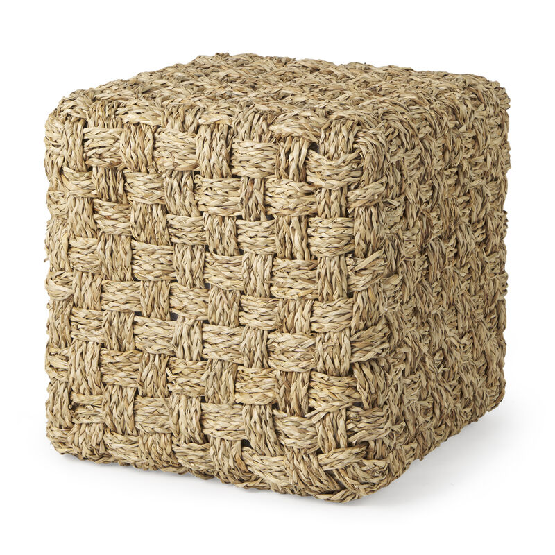Adele Brown Pouf