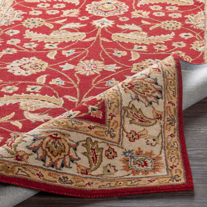 Caesar CAE-1022 2' x 3' Red Rug