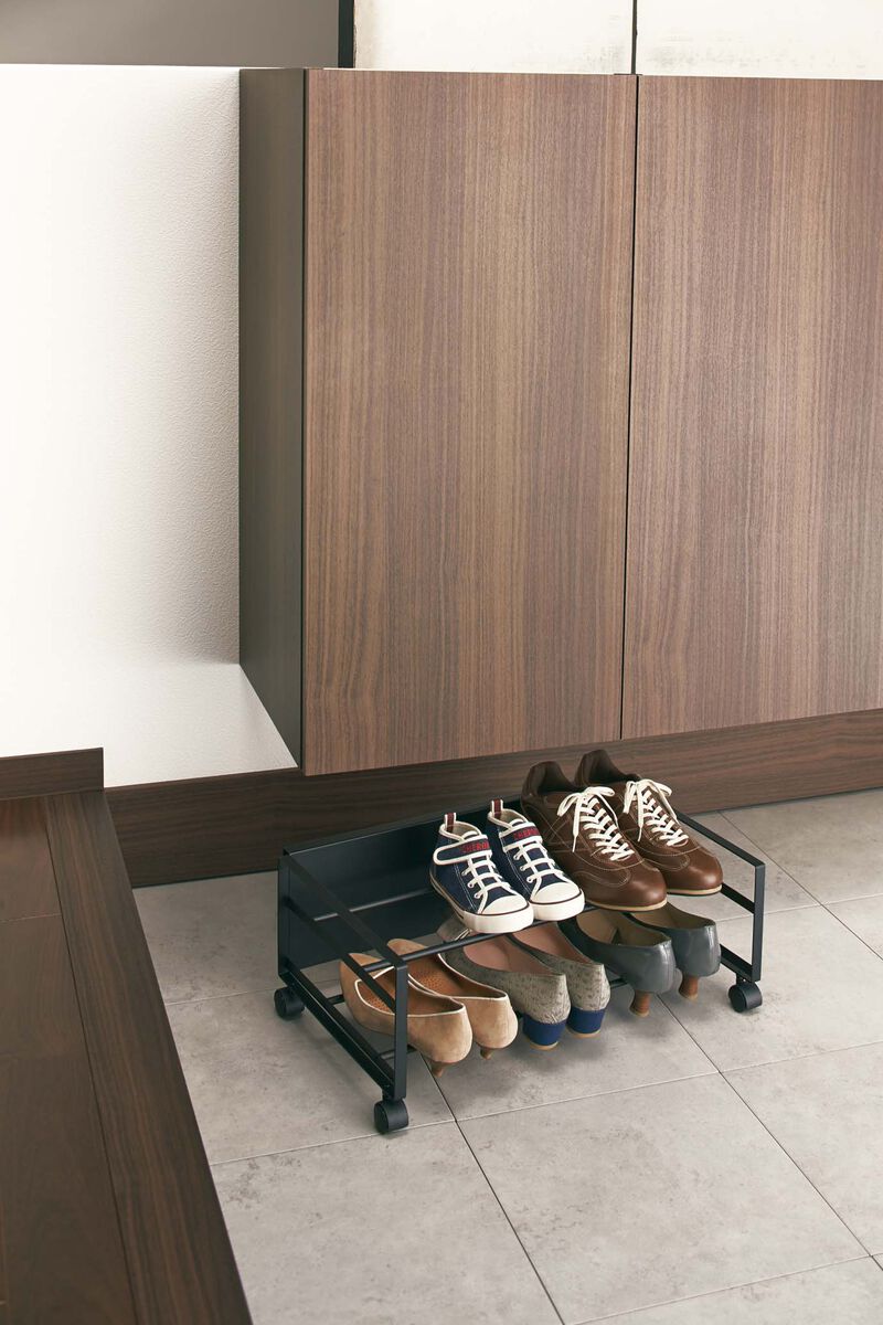 Rolling Shoe Rack