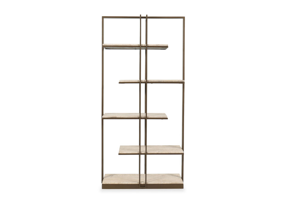 Granger Stone & Metal Etagere