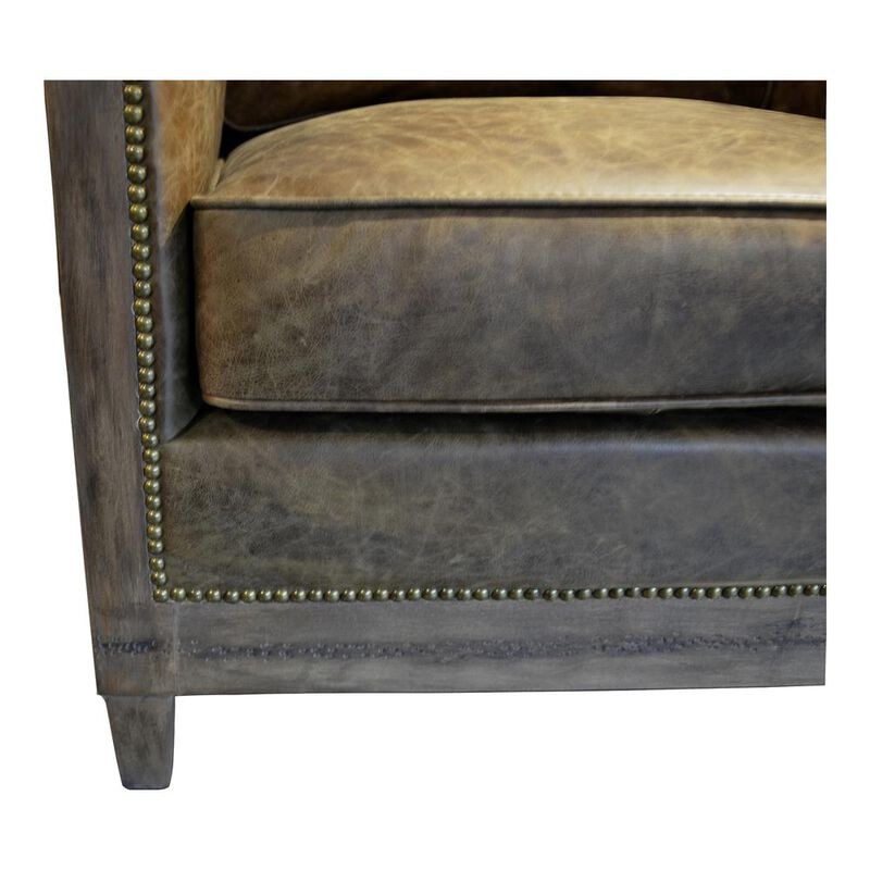 Moe's Home Collection Darlington Club Chair Light Brown