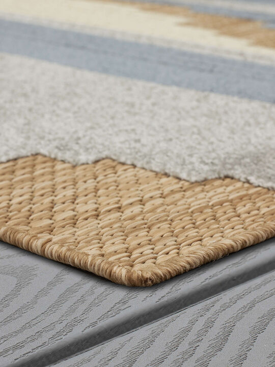 Cabana Pristine Cove Blue 7' 10" X 10' Rug