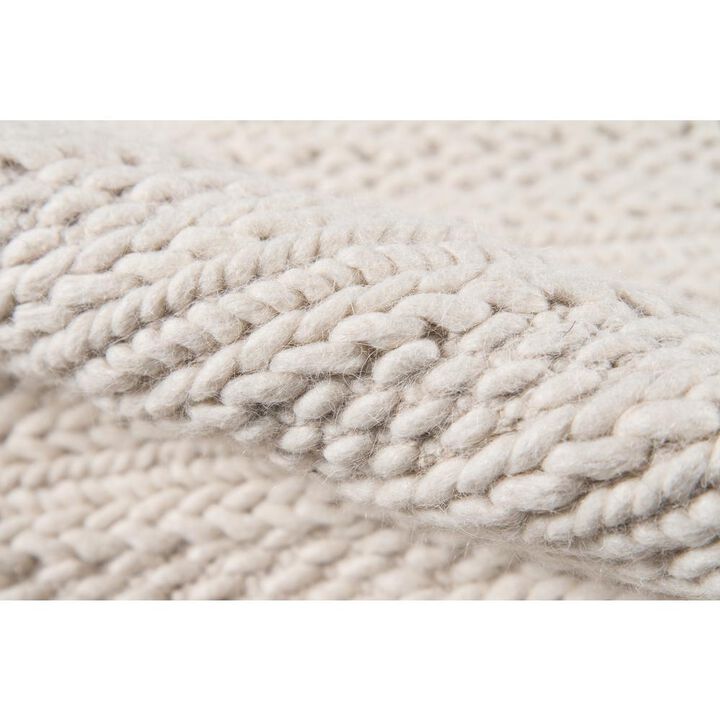 Momeni Contemporary Rectangle Area Rug, Ivory, 8'9 X 11'9