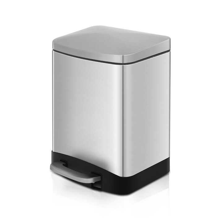 1.6 Gal./6 Liter Stainless Steel Trash Can
