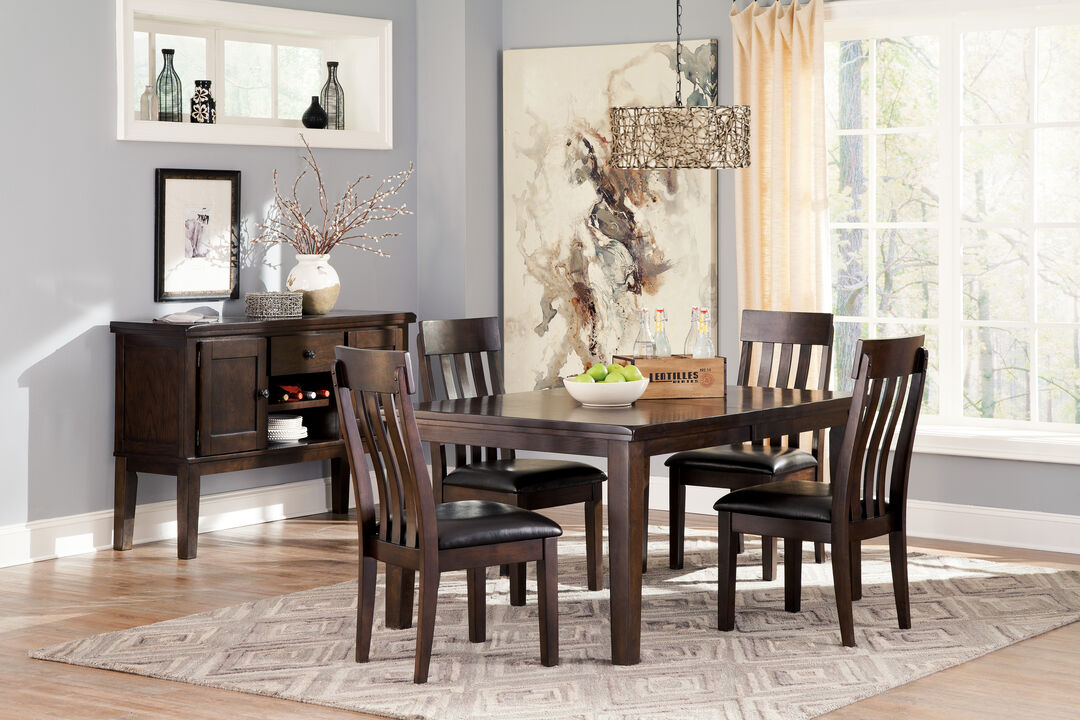 Dining table set for 4 with chairs