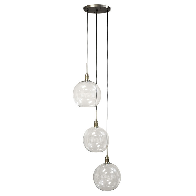 Luca Nickel Pendant - Triple