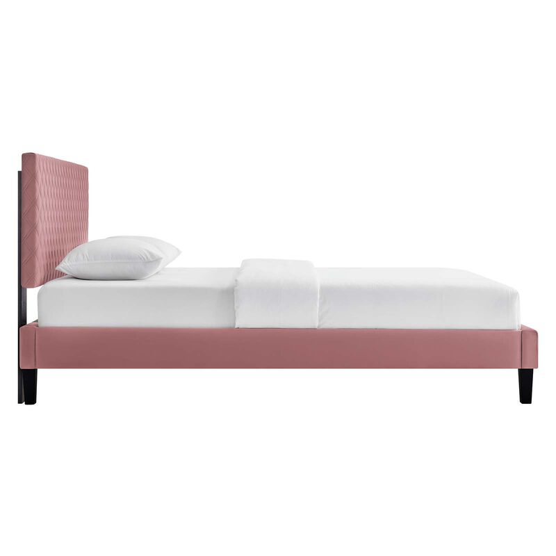 Modway - Garcelle Performance Velvet King Platform Bed