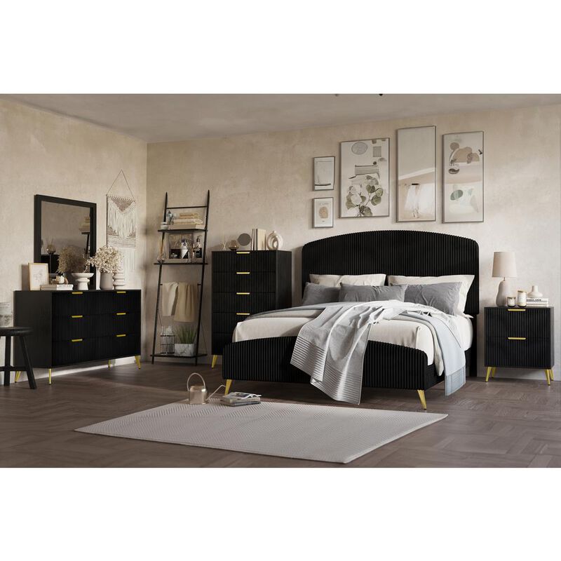 New Classic Furniture Kailani Chest- Black