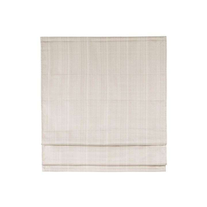 Gracie Mills Calyx Textured Room Darkening Cordless Roman Window Shade - 33x64"