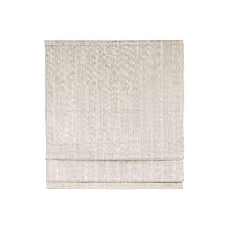 Gracie Mills Calyx Textured Room Darkening Cordless Roman Window Shade - 33x64"