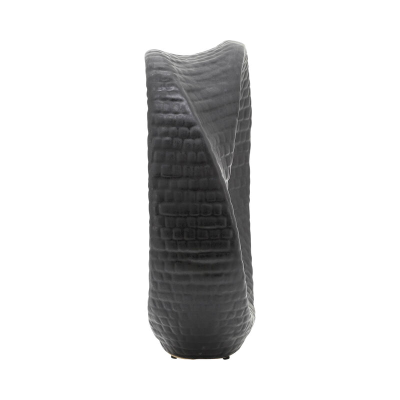 Black 8" Textured Table Decor