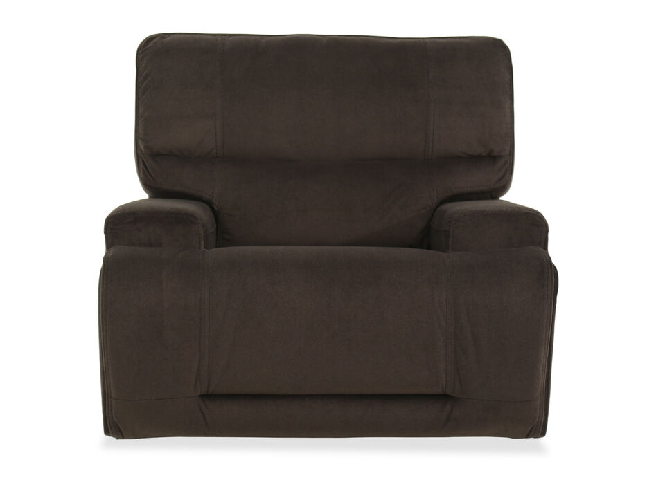 Dark Gray Power Swivel Glider Recliner