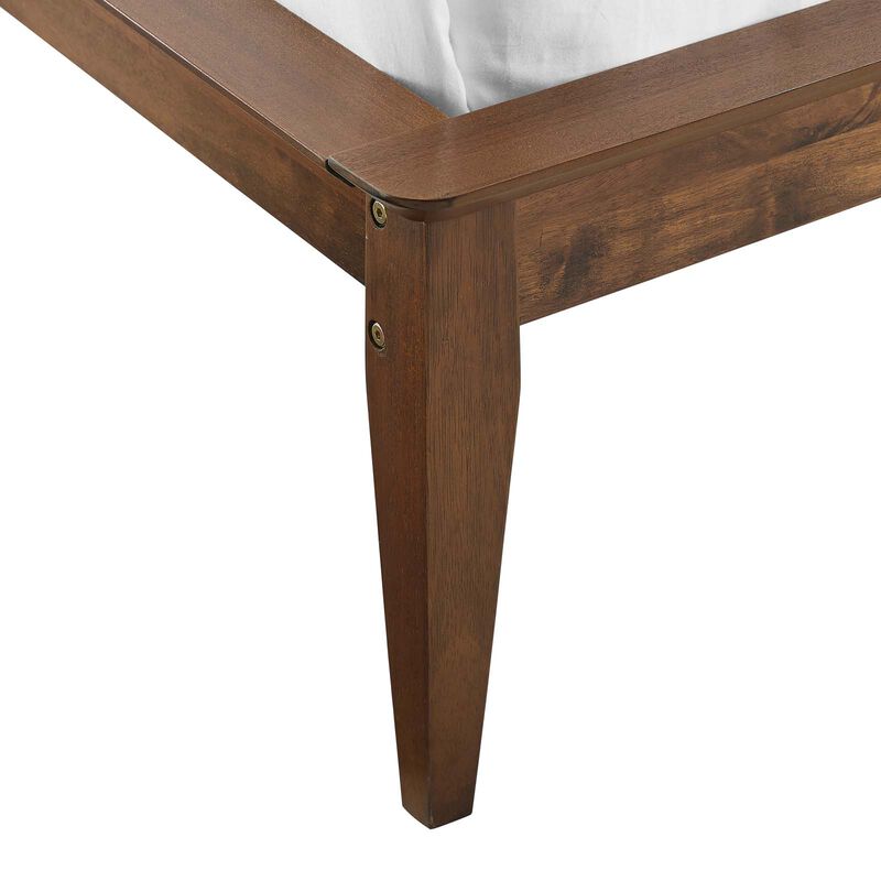 Modway - Astra King Wood Platform Bed Walnut