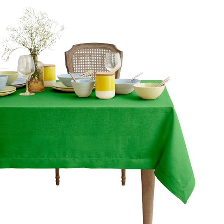 Solino Home 100% Pure Linen Tablecloth 60 x 120 Inch | Fete