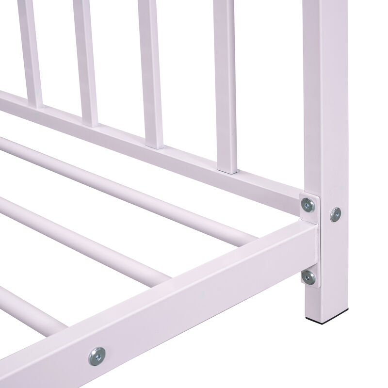 Merax Modern Metal House Platform Bed