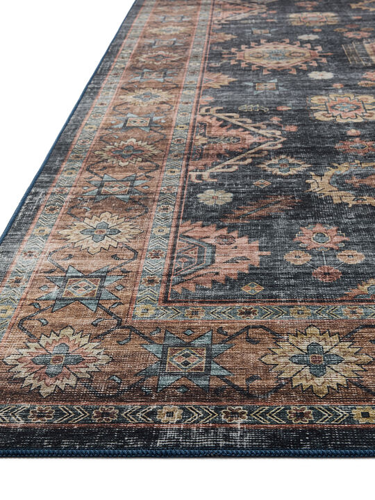 Anniston ANN03 Denim/Sunset 7'6" x 9'6" Rug by Loloi II