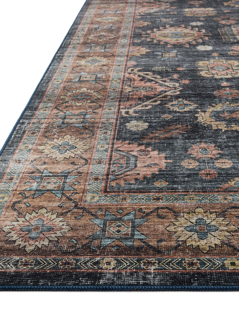 Anniston ANN03 Denim/Sunset 7'6" x 9'6" Rug by Loloi II