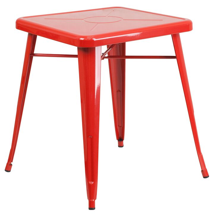 23.75SQ  Metal Table