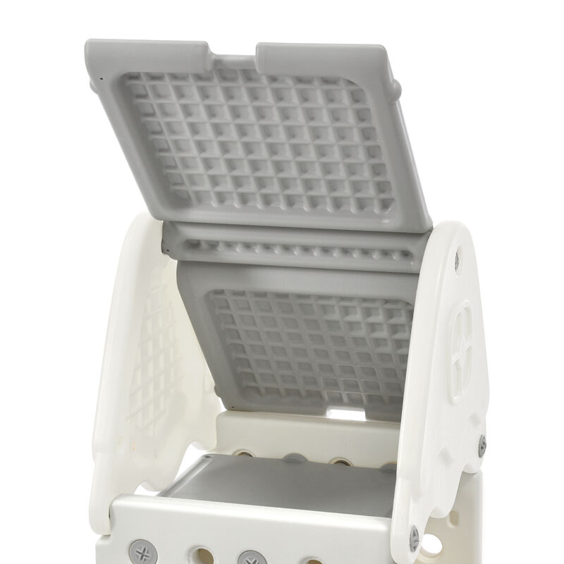 Eco-Friendly Kids' Toy Organizer with 13 Bins, Shelf, and Hanging Rack
