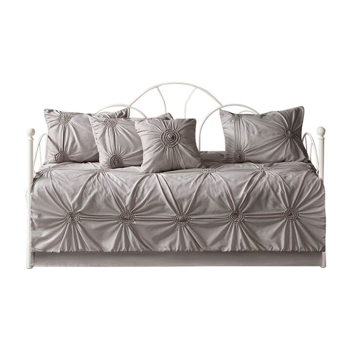 Gracie Mills Luciano 6-Piece Reversible Daybed Cover Set