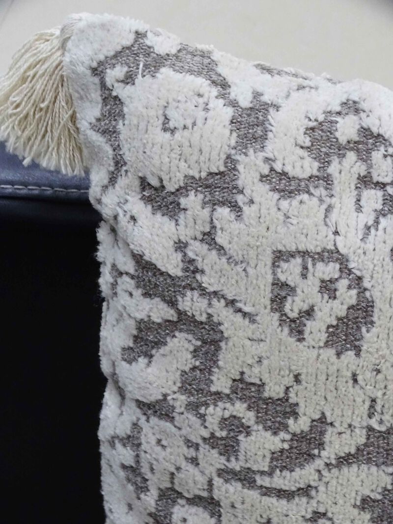 20" x 20" Throw Pillow with Tassels