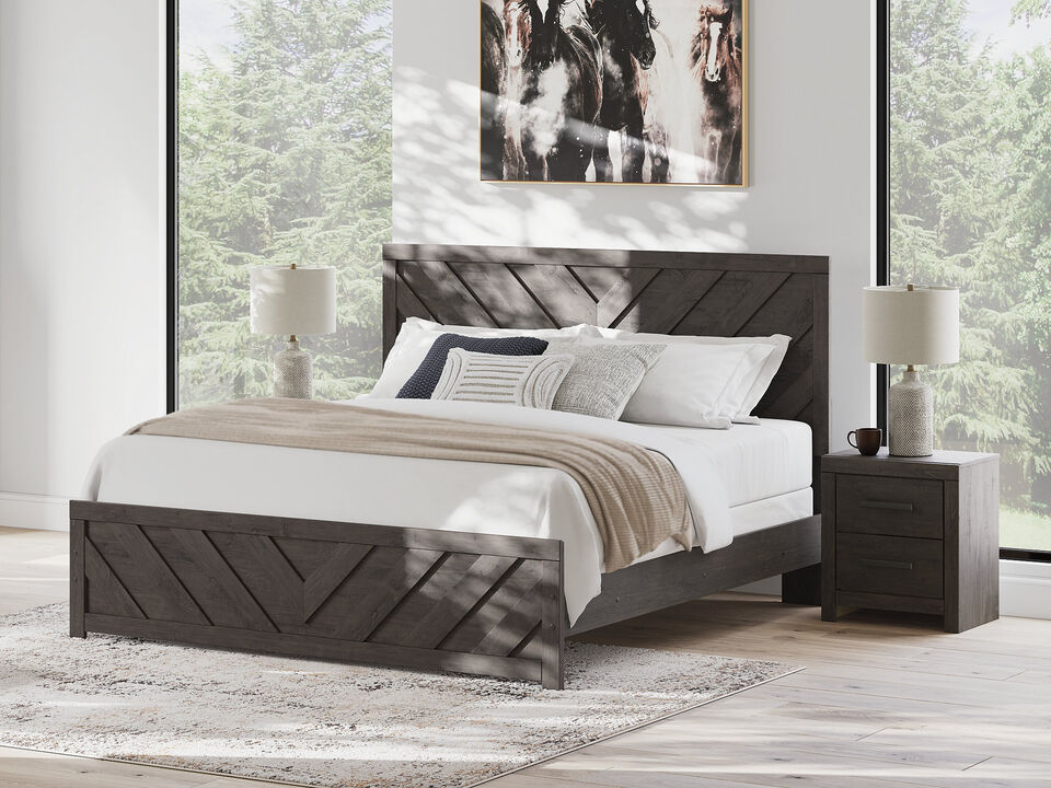 King Panel Bed