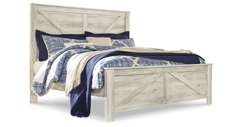 Bellaby King Crossbuck Panel Bed