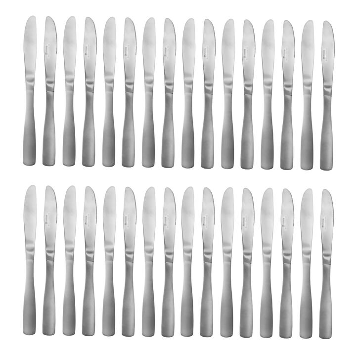 Gibson Home Classic Profile 36 Piece Stainless Steel Dinner Knife Set