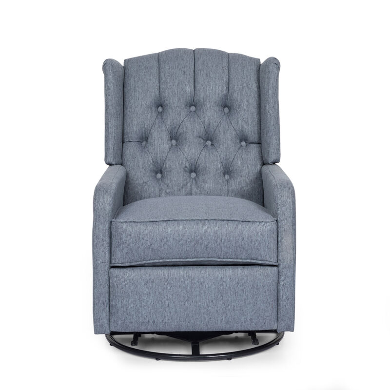 Merax Manual Recliner Chair with 360-Degree Swivel