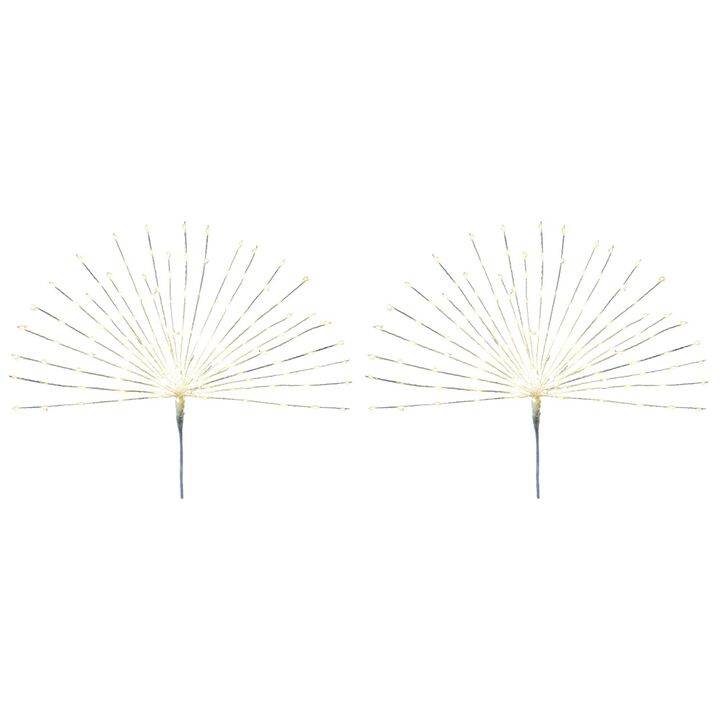 LED Starburst Tree Topper 150 Lights UL Plug (Set of 2)