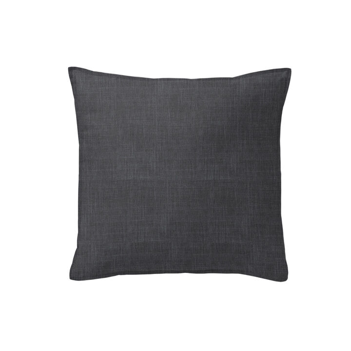 6ix Tailors Fine Linens Austin Charcoal Decorative Throw Pillows