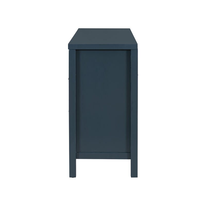 Merax Wave-Pattern Sideboard Storage Cabinet