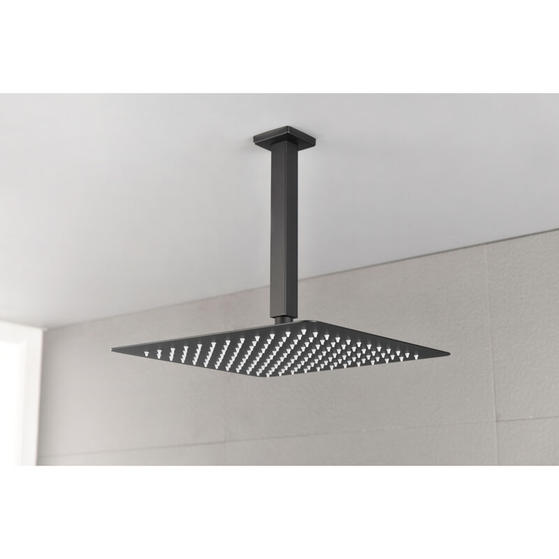 Rain Shower Head High Pressure Rainfall Showerhead Water Saving 0002