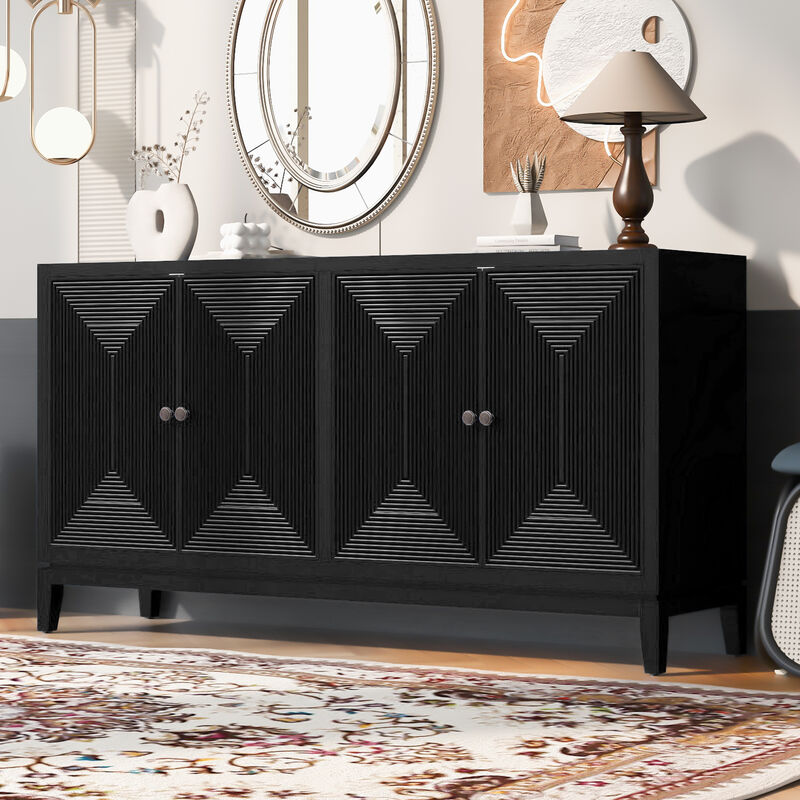 Merax Sleek Storage Cabinet Sideboard Buffet