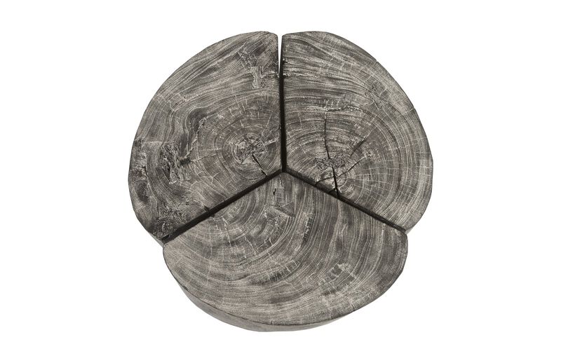 Clover 28" Coffee Table on Metal Base