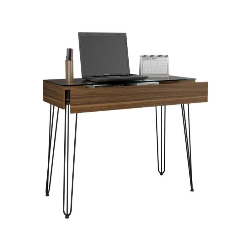 120 Drawer Desk Rolo, Office, Mahogany