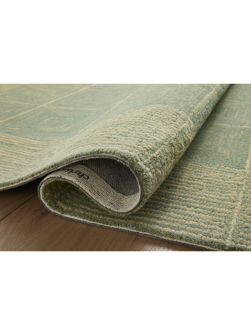 Francis FRA02 Green/Natural 7'9" x 9'9" Rug
