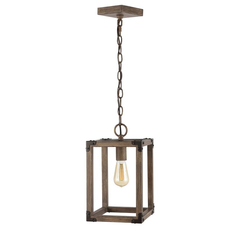 Magnolia Adjustable Iron Rustic Farmhouse LED Pendant