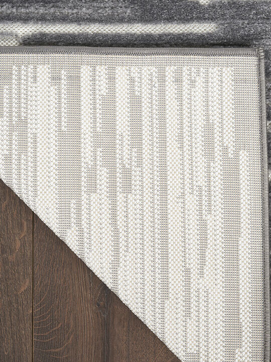 Care Free CAF04 Gray 7'10" x 9'10" Rug
