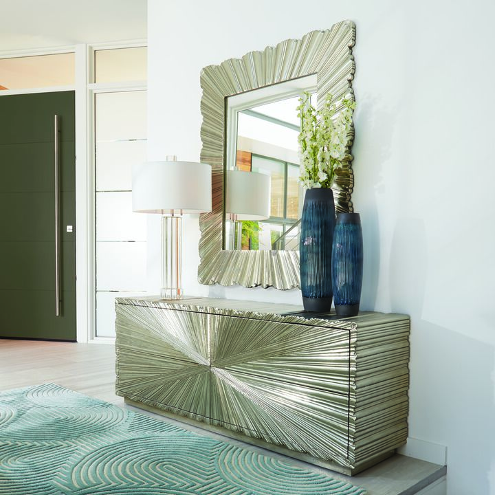 Linenfold Cabinet-Silver