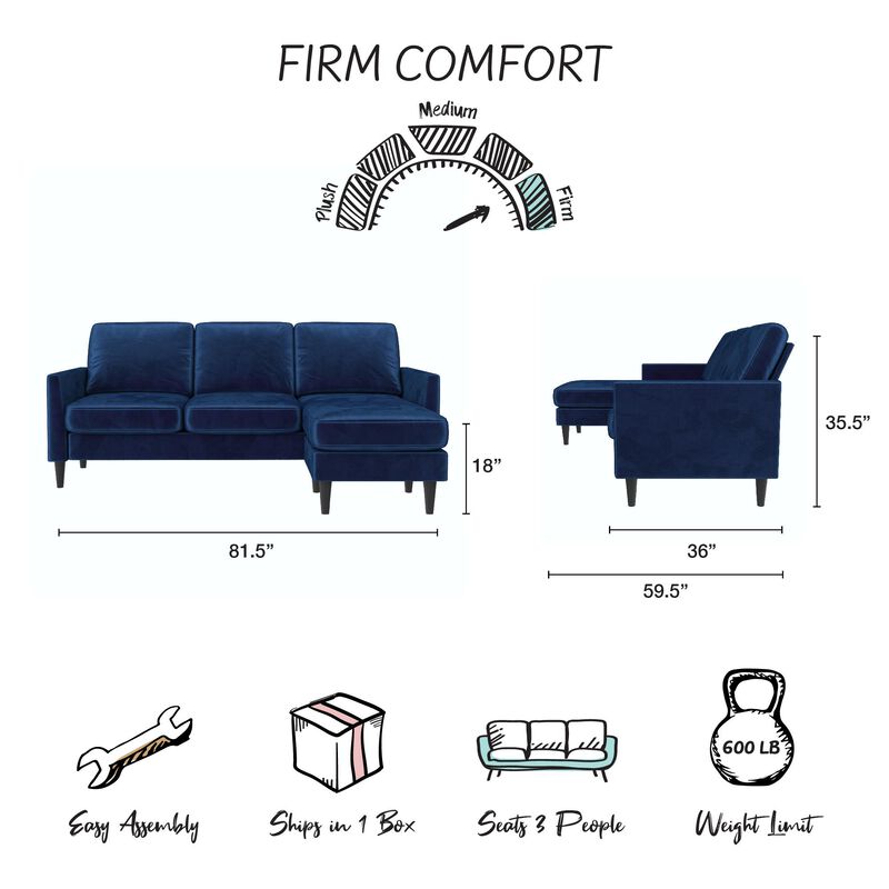 Mr. Kate Winston Reversible Sofa Sectional