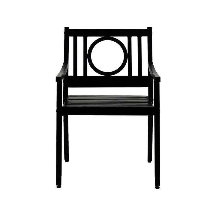 Carolina Living Grammercy Outdoor Chair - Black