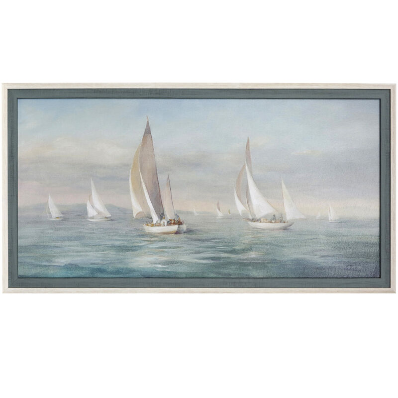 Weekend Sail Framed Print