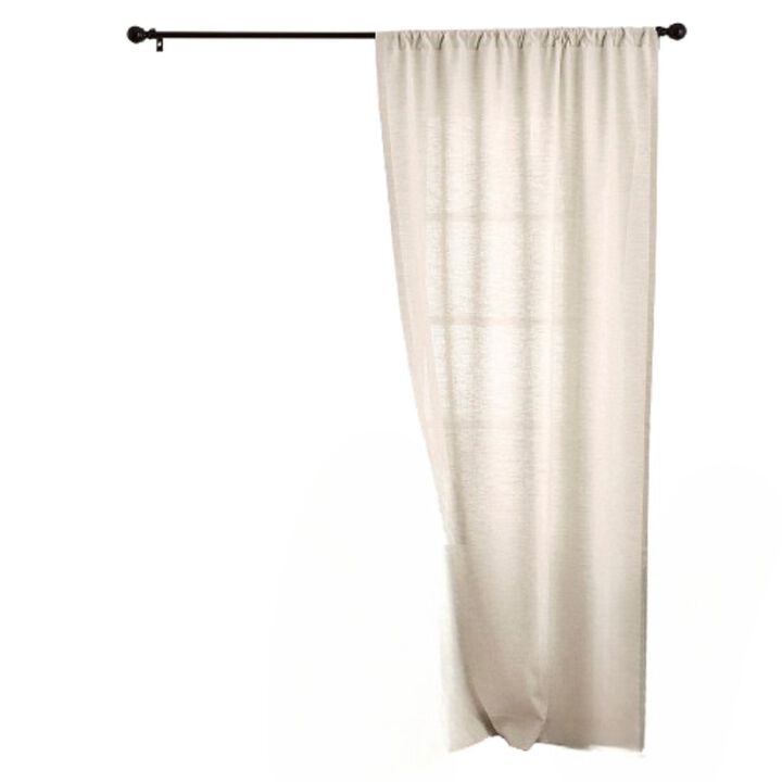 Solino Home 100% Pure Linen Curtain | Linen for Thanksgiving, Christmas