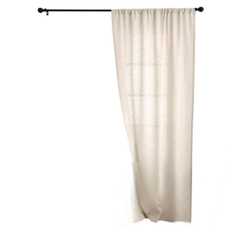 Solino Home 100% Pure Linen Curtain | Linen for Thanksgiving, Christmas
