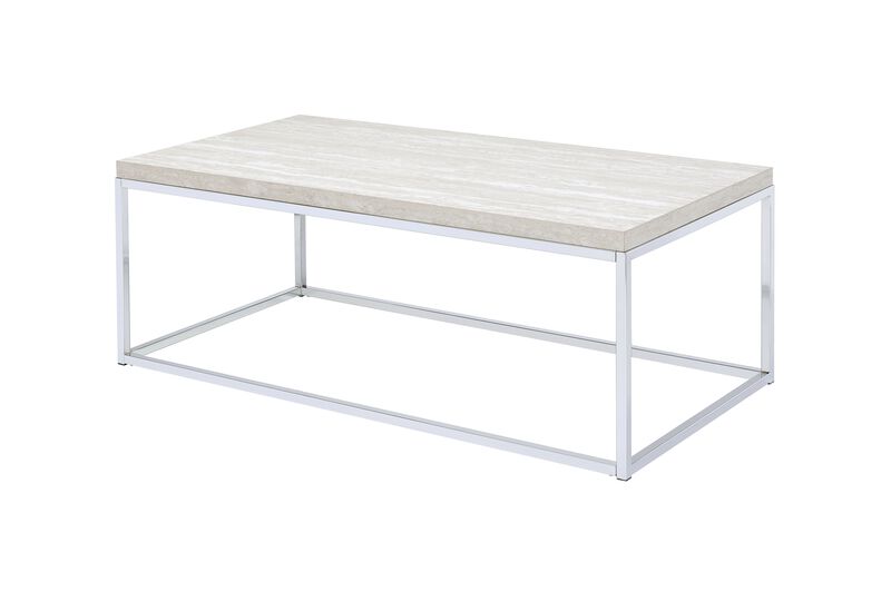 ACME Snyder Coffee Table, Chrome