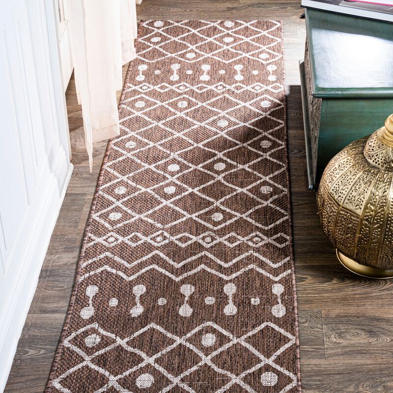 Nokat Tribal Bohemian Indoor/Outdoor Area Rug