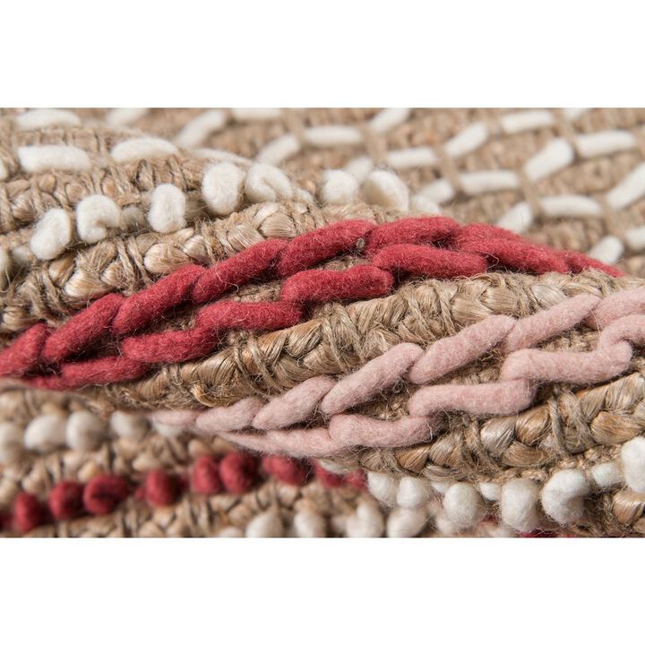 Momeni Transitional Rectangle Area Rug, Pink, 6' X 9'